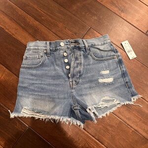 Pacsun high rise jean shorts